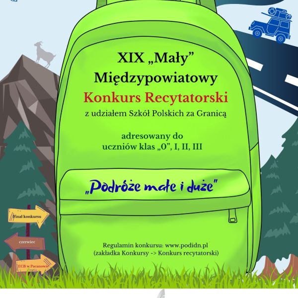 XIX „Mały” Międzypowiatowy Konkurs Recytatorski – etap szkolny
